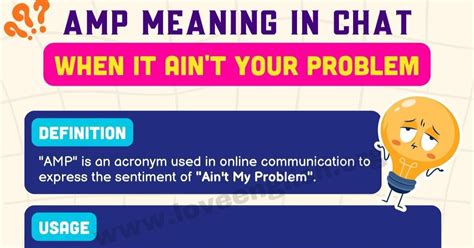 amp meaning in chat filipino|AMP Meaning in Chat: What Does 'AMP' Stand for in Online .
